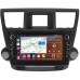 Штатная магнитола Toyota Highlander (U40) (2007-2013) Canbox H-Line 7838-10-1167 на Android 10 (4G-SIM, 6/128, DSP, QLed) С крутилками