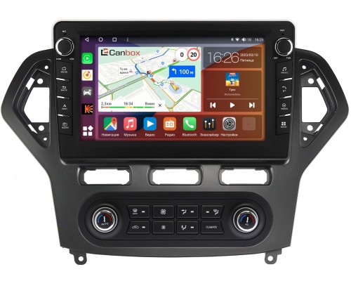 Ford Mondeo IV 2007-2010 Canbox H-Line 7838-10-1380 на Android 10 (4G-SIM, 6/128, DSP, QLed) С крутилками