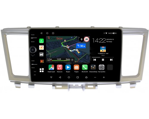 Infiniti QX60 (2013-2020) Canbox M-Line 7840-9-002 на Android 10 (4G-SIM, 2/32, DSP, QLed)
