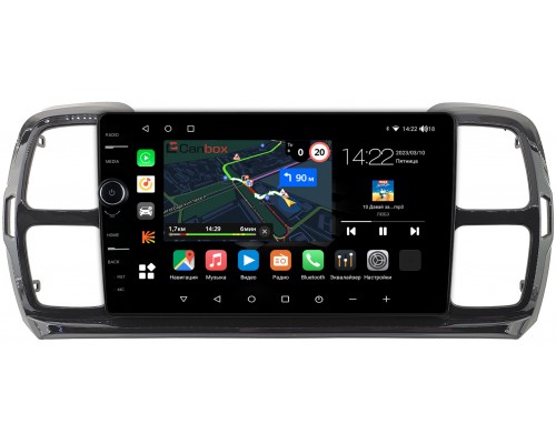 Citroen C5 AirCross (2018-2022) Canbox M-Line 7840-9-1134 на Android 10 (4G-SIM, 2/32, DSP, QLed)