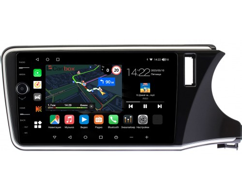 Honda Grace (2014-2020) (правый руль) Canbox M-Line 7840-9-1143 на Android 10 (4G-SIM, 2/32, DSP, QLed)