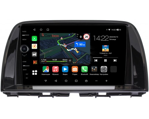 Mazda CX-5 (2011-2017) Canbox M-Line 7840-9-1787 на Android 10 (4G-SIM, 2/32, DSP, QLed)