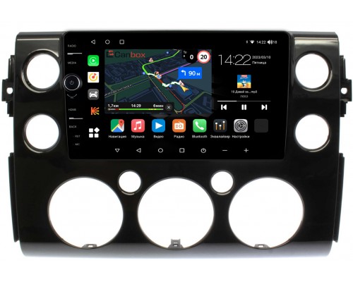 Toyota FJ Cruiser (2006-2022) Canbox M-Line 7840-9-188 на Android 10 (4G-SIM, 2/32, DSP, QLed)