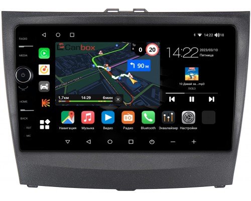 BYD L3 (2010-2015) Canbox M-Line 7840-9-367 на Android 10 (4G-SIM, 2/32, DSP, QLed)