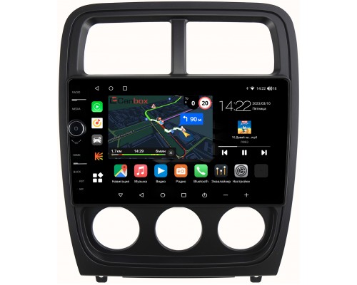 Dodge Caliber (2009-2013) Canbox M-Line 7840-9-caliber на Android 10 (4G-SIM, 2/32, DSP, QLed)