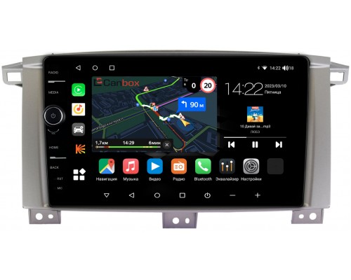 Toyota Land Cruiser 105 2002-2008 Canbox M-Line 7840-9121 на Android 10 (4G-SIM, 2/32, DSP, QLed) (для авто с МКПП)