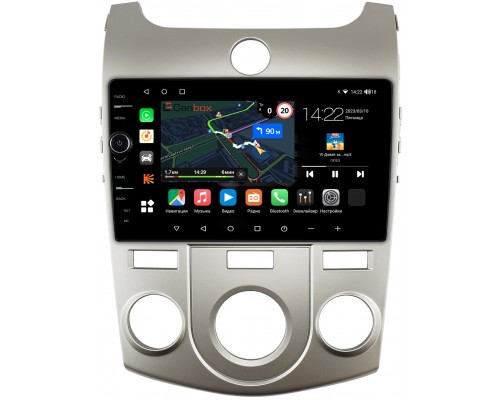 Kia Cerato 2 (2008-2013) для авто с кондиционером Canbox M-Line 7840-9128 Android 10 (4G-SIM, 2/32, DSP, QLed)