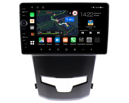 SsangYong Actyon 2 (2013-2022) Canbox M-Line 7840-9183 Android 10 (4G-SIM, 2/32, DSP, QLed)