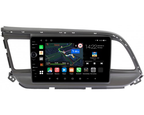Hyundai Elantra 6 (AD) (2018-2020) Canbox M-Line 7840-9207 на Android 10 (4G-SIM, 2/32, DSP, QLed)