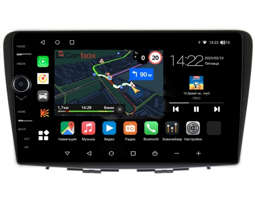 Suzuki Baleno 2 (2015-2022) Canbox M-Line 7840-9255 на Android 10 (4G-SIM, 2/32, DSP, QLed)