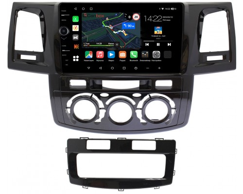 Toyota Hilux VII, Fortuner I 2005-2015 Canbox M-Line 7840-9414 на Android 10 (4G-SIM, 2/32, DSP, QLed)