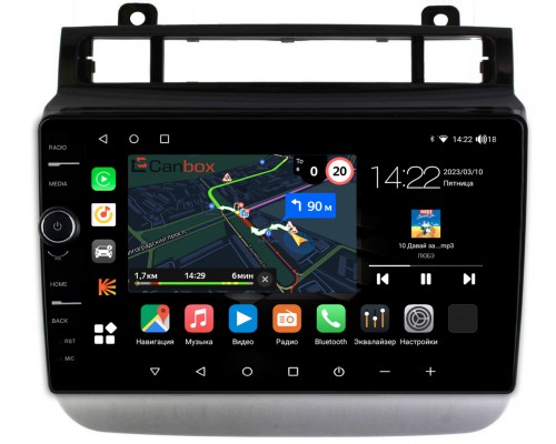 Volkswagen Touareg 2010-2018 Canbox M-Line 7840-9476 на Android 10 (4G-SIM, 2/32, DSP, QLed)