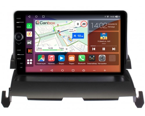 Dodge Journey I 2008-2011 Canbox H-Line 7842-9-1169 на Android 10 (4G-SIM, 3/32, DSP, QLed)