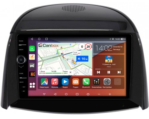 Renault Koleos I 2008-2016 Canbox H-Line 7842-9-1306 на Android 10 (4G-SIM, 3/32, DSP, QLed)