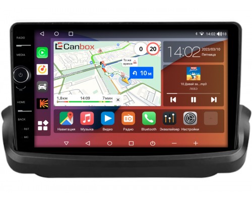 Hyundai Genesis Coupe (2009-2012) Canbox H-Line 7842-9-4200 на Android 10 (4G-SIM, 3/32, DSP, QLed)