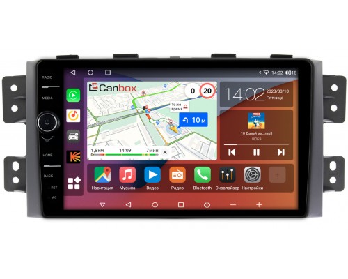 Kia Mohave I 2008-2016 Canbox H-Line 7842-9142 на Android 10 (4G-SIM, 3/32, DSP, QLed)