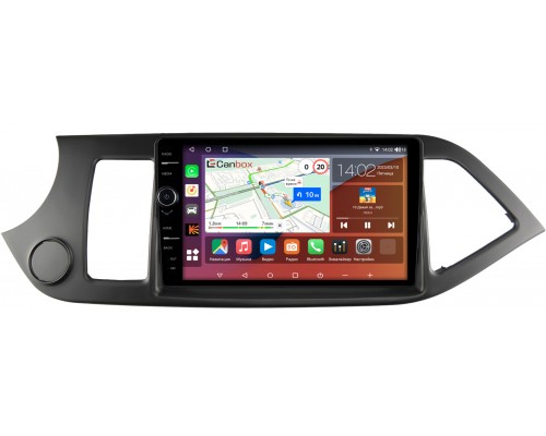 Kia Picanto II 2011-2016 Canbox H-Line 7842-9144 на Android 10 (4G-SIM, 3/32, DSP, QLed)