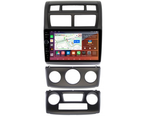 Kia Sportage II 2008-2010 Canbox H-Line 7843-9049 на Android 10 (4G-SIM, 4/64, DSP, QLed)