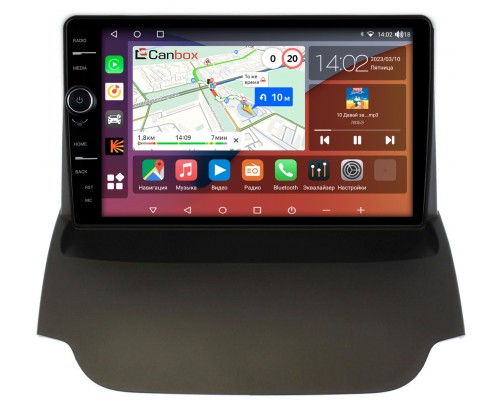 Ford Ecosport (2014-2018) Canbox H-Line 7843-9176 на Android 10 (4G-SIM, 4/64, DSP, QLed)