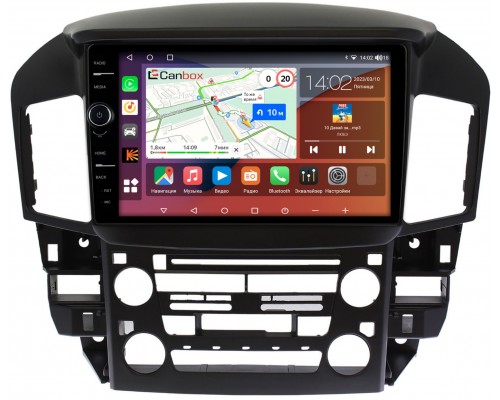 Toyota Harrier (XU10) (1997-2003) Canbox H-Line 7843-9218 на Android 10 (4G-SIM, 4/64, DSP, QLed)