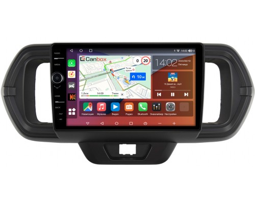 Toyota Passo III 2016-2022 Canbox H-Line 7844-9-1056 на Android 10 (4G-SIM, 6/128, DSP, QLed)