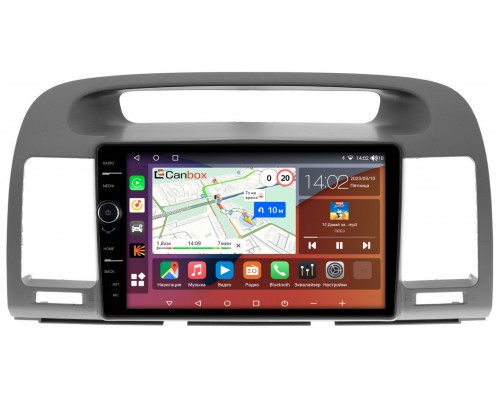 Toyota Camry XV30 (2001-2006) Canbox H-Line 7844-9105 на Android 10 (4G-SIM, 6/128, DSP, QLed)