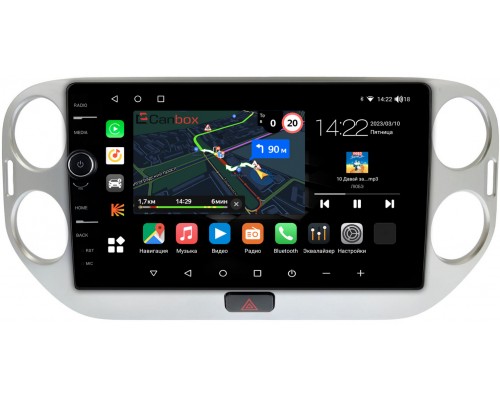 Volkswagen Tiguan 2007-2016 Canbox M-Line 7850-10-077 на Android 10 (4G-SIM, 2/32, DSP, QLed)