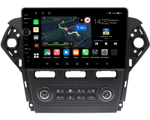 Ford Mondeo IV 2010-2015 (черная) Canbox M-Line 7850-1018 для авто с Blaupunkt на Android 10 (4G-SIM, 2/32, DSP, QLed)