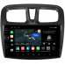 Штатная магнитола Renault Logan II 2013-2020, Sandero II 2013-2020 Canbox M-Line 7850-1090 на Android 10 (4G-SIM, 2/32, DSP, QLed)