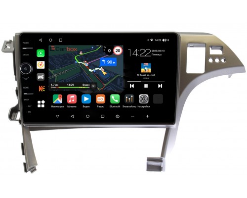 Toyota Prius III (XW30) 2009-2015 (правый руль) Canbox M-Line 7851-10-780 на Android 10 (4G-SIM, 4/64, DSP, QLed)