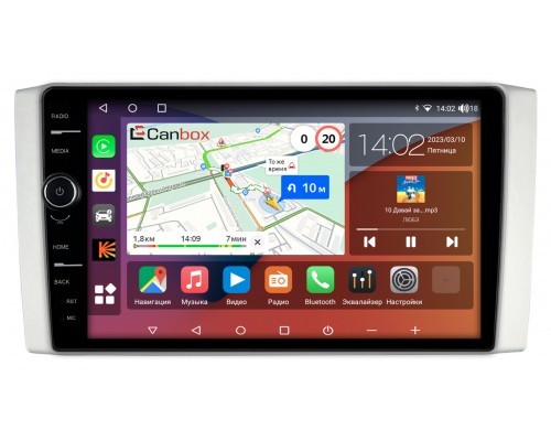 Foton Tunland (2011-2018) Canbox H-Line 7852-10-1212 на Android 10 (4G-SIM, 3/32, DSP, QLed)