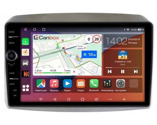 Kia Sorento III Prime 2015-2020 Canbox H-Line 7852-10-1254 на Android 10 (4G-SIM, 3/32, DSP, QLed)