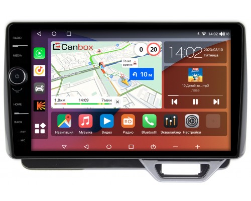 Honda N-BOX II (2017-2021) Canbox H-Line 7852-10-314 на Android 10 (4G-SIM, 3/32, DSP, QLed)