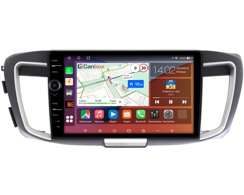 Honda Accord 9 (2012-2019) Canbox H-Line 7853-10-1151 на Android 10 (4G-SIM, 4/64, DSP, QLed)