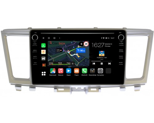 Infiniti QX60 (2013-2020) Canbox M-Line 7891-9-002 на Android 10 (4G-SIM, 2/32, DSP, IPS) С крутилками