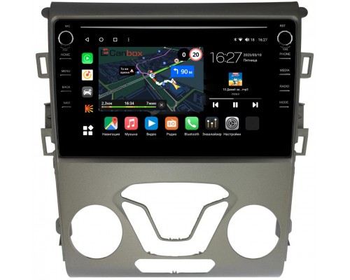 Ford Mondeo V 2014-2022, Fusion II (North America) 2012-2016 Canbox M-Line 7891-9-096 на Android 10 (4G-SIM, 2/32, DSP, IPS) С крутилками