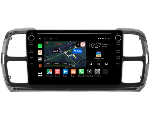 Citroen C5 AirCross (2018-2022) Canbox M-Line 7891-9-1134 на Android 10 (4G-SIM, 2/32, DSP, IPS) С крутилками