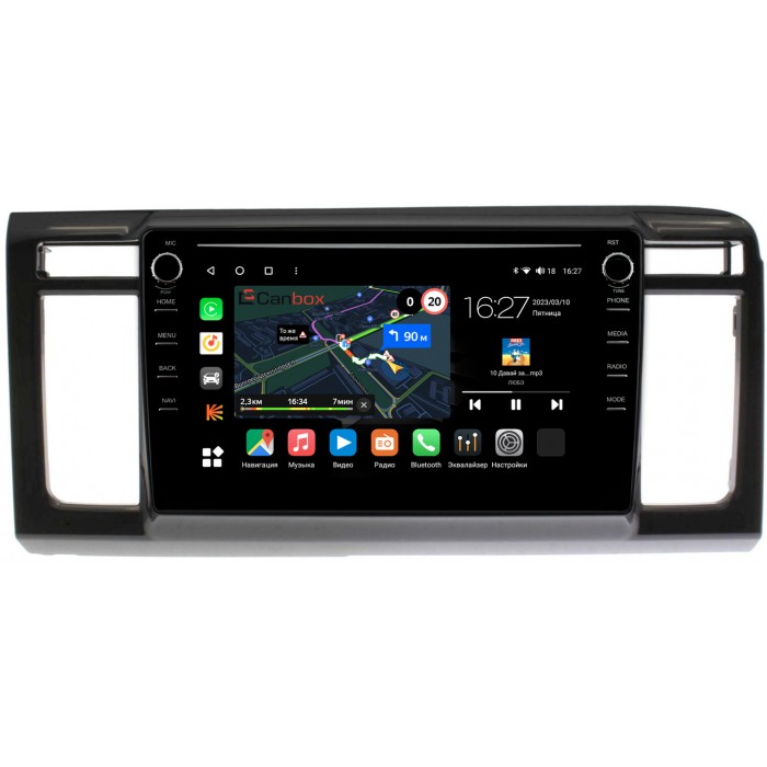 Штатная магнитола Honda N-WGN (2013-2019) Canbox M-Line 7891-9-1196 на Android 10 (4G-SIM, 2/32, DSP, IPS) С крутилками