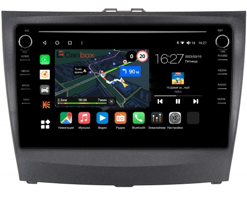 BYD L3 (2010-2015) Canbox M-Line 7891-9-367 на Android 10 (4G-SIM, 2/32, DSP, IPS) С крутилками