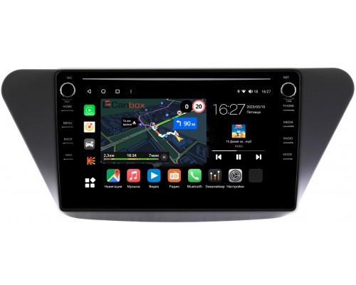 Lifan X50 2015-2022 Canbox M-Line 7891-9-590 Android 10 (4G-SIM, 2/32, DSP, IPS) С крутилками