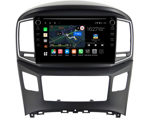 Hyundai H1 2, Grand Starex (2015-2021) (черная) Canbox M-Line 7891-9-604 на Android 10 (4G-SIM, 2/32, DSP, IPS) С крутилками