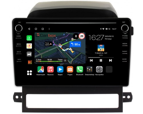 Chevrolet Captiva (2006-2011) Canbox M-Line 7891-9-AYCPTA012 Android 10 (4G-SIM, 2/32, DSP, IPS) С крутилками