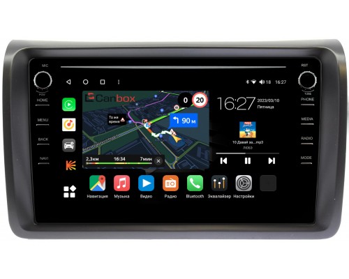 Nissan NV350 2012-2017 Canbox M-Line 7891-9-NI104N на Android 10 (4G-SIM, 2/32, DSP, IPS) С крутилками