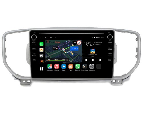 Kia Sportage IV 2016-2018 (для авто с камерой) Canbox M-Line 7891-9043 на Android 10 (4G-SIM, 2/32, DSP, IPS) С крутилками