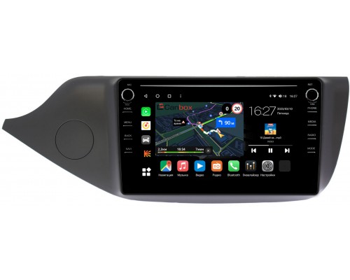 Kia Ceed 2 (2012-2018) (матовая) Canbox M-Line 7891-9098 Android 10 (4G-SIM, 2/32, DSP, IPS) С крутилками
