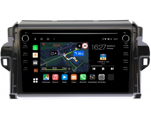 Toyota Fortuner 2 (2015-2022) Canbox M-Line 7891-9106 Android 10 (4G-SIM, 2/32, DSP, IPS) С крутилками