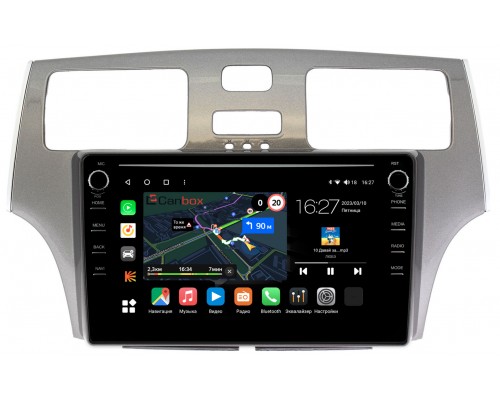 Toyota Windom 2001-2006 Canbox M-Line 7891-9134 Android 10 (4G-SIM, 2/32, DSP, IPS) С крутилками