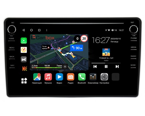 Kia Sorento II 2012-2020 Canbox M-Line 7891-9145 на Android 10 (4G-SIM, 2/32, DSP, IPS) С крутилками