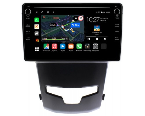 SsangYong Actyon 2 (2013-2022) Canbox M-Line 7891-9183 Android 10 (4G-SIM, 2/32, DSP, IPS) С крутилками
