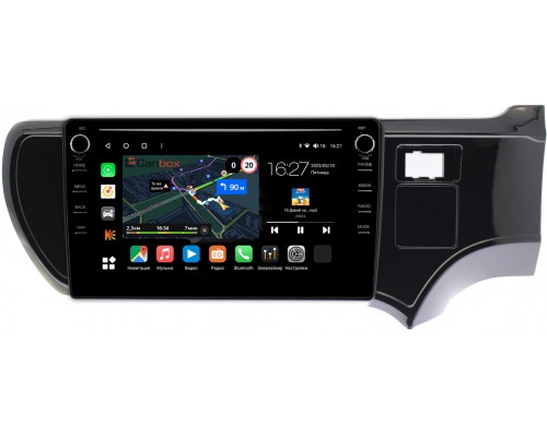 Toyota Aqua (2011-2021) Canbox M-Line 7891-9205 на Android 10 (4G-SIM, 2/32, DSP, IPS) С крутилками